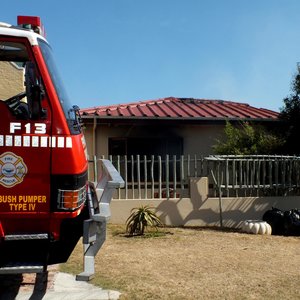 Gansbaai Huis in brand verwoes 3